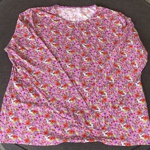 LANDS END SWIM SHIRT